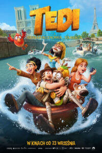 Tedi i szmaragdowa tablica (2022) – plakat filmu