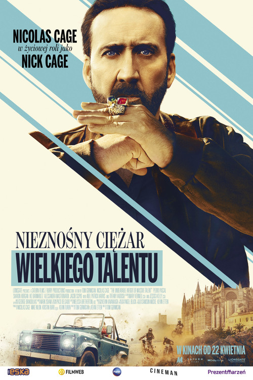 Nieznośny ciężar wielkiego talentu (2022) – plakat filmu