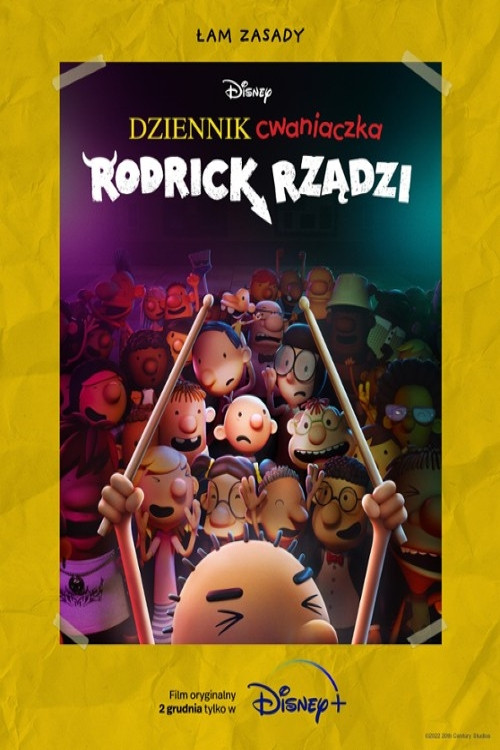 Dziennik cwaniaczka: Rodrick rządzi (2022) – plakat filmu