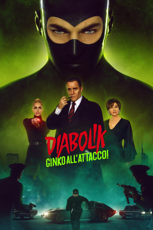 Diabolik - Ginko all'attacco! (2022) – plakat filmu