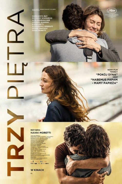 Trzy piętra (2021) – plakat filmu