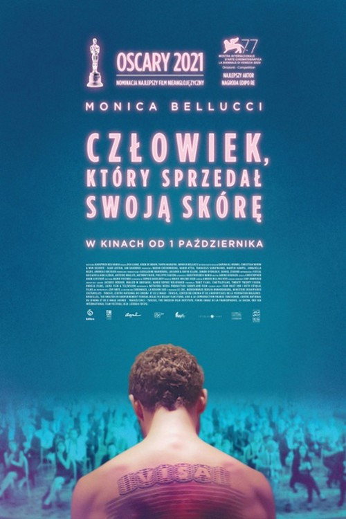 Człowiek, który sprzedał swoją skórę (2021) – plakat filmu