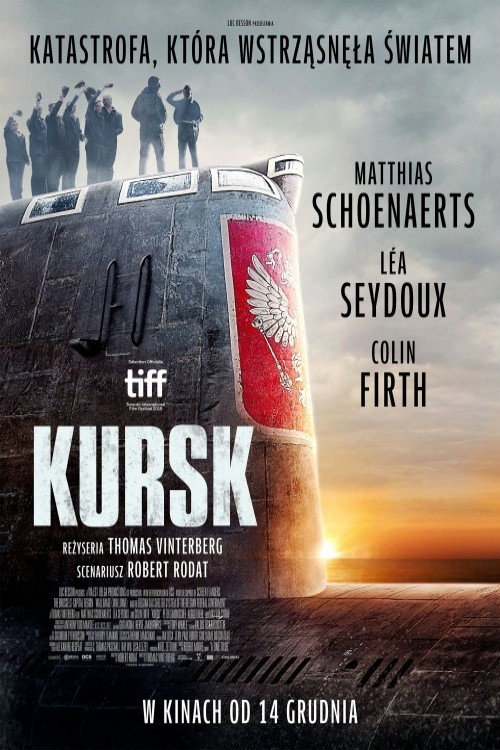Kursk (2018) – plakat filmu