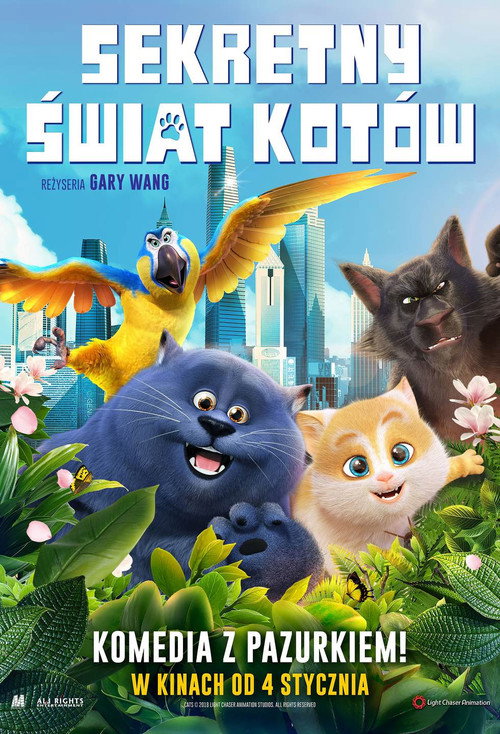 Sekretny świat kotów (2018) – plakat filmu