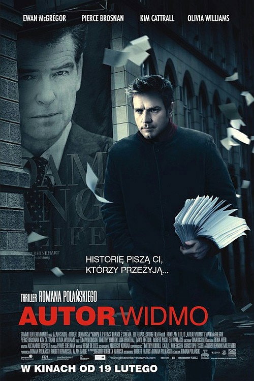 Autor widmo (2010) – plakat filmu