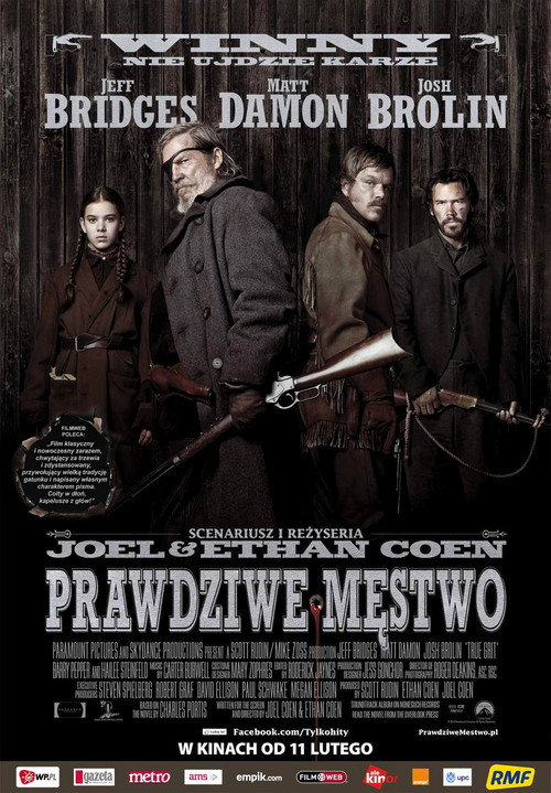 Prawdziwe Męstwo (2010) – plakat filmu
