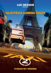 Taxi 2 (2000) – plakat filmu