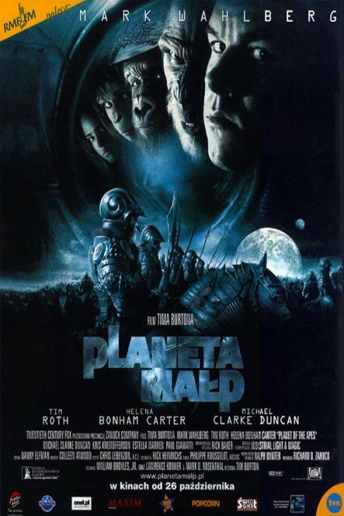 Planeta Małp (2001) – plakat filmu