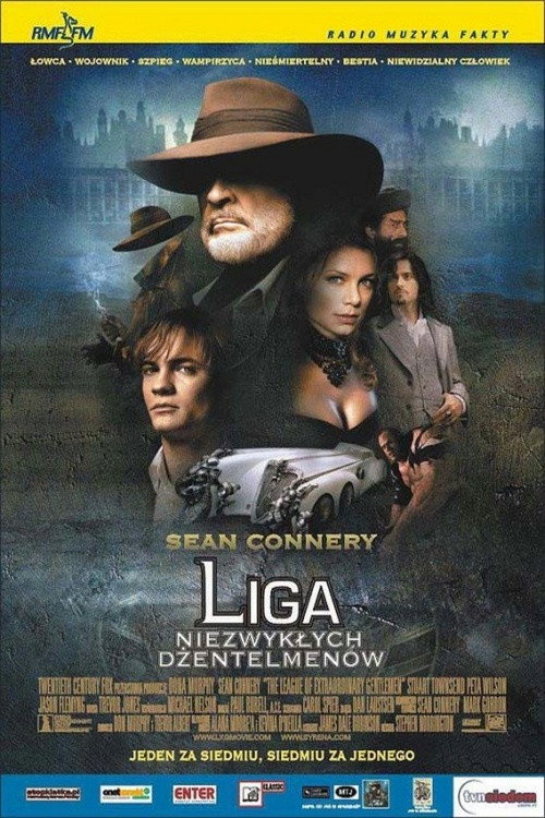 Liga niezwykłych dżentelmenów (2003) – plakat filmu