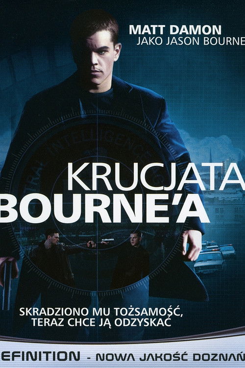 Krucjata Bourne'a (2004) – plakat filmu