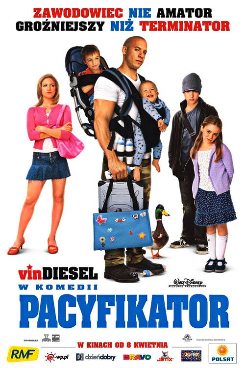 Pacyfikator (2005) – plakat filmu