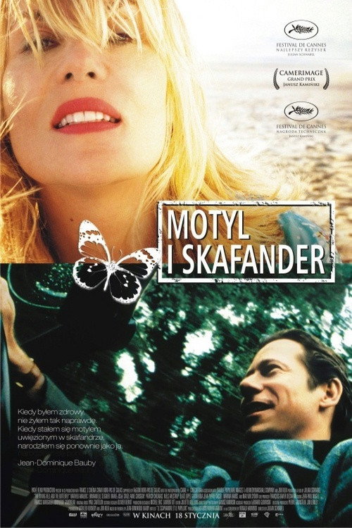 Motyl i skafander (2007) – plakat filmu