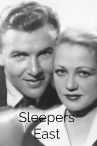Sleepers East (1934) – plakat filmu