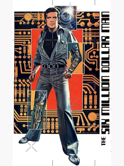 The Six Million Dollar Man (1974) – plakat filmu