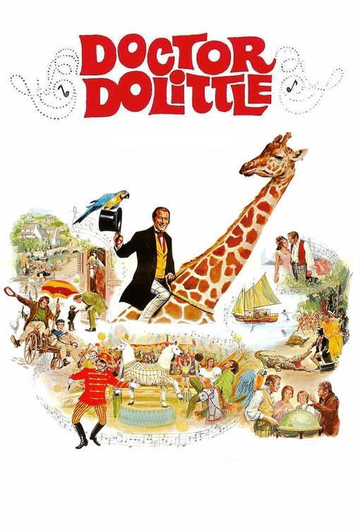 Doktor Dolittle (1967) – plakat filmu