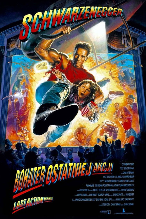 Bohater ostatniej akcji (1993) – plakat filmu