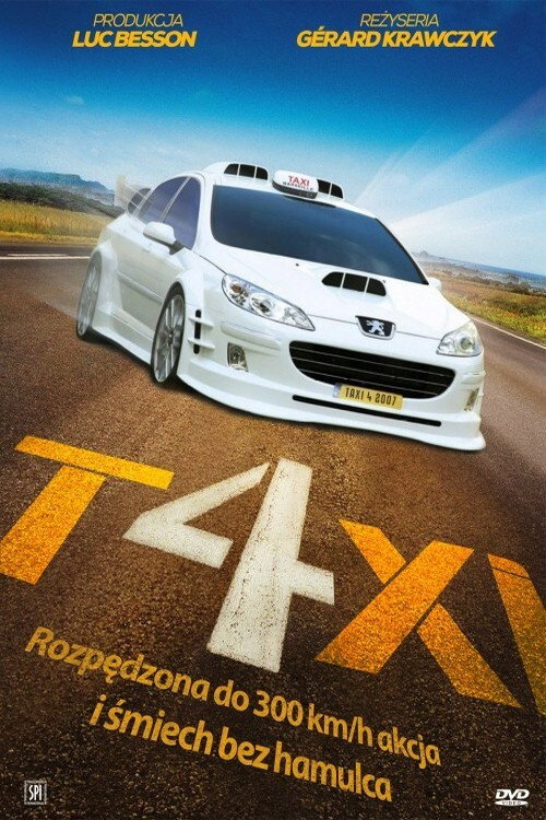 Taxi 4 (2007) – plakat filmu
