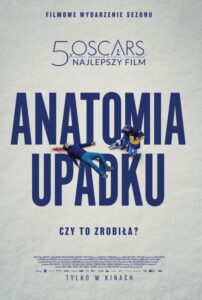 Anatomia upadku (2023) – plakat filmu
