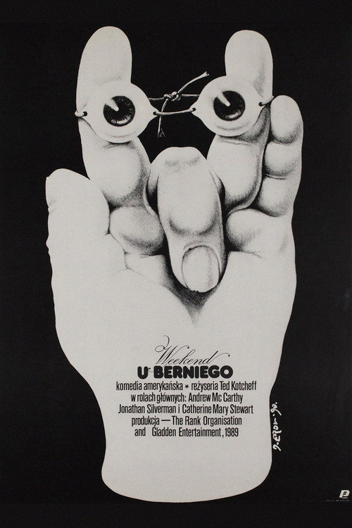 Weekend u Berniego (1989) – plakat filmu
