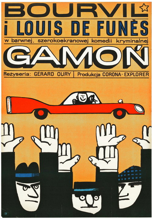 Gamoń (1965) – plakat filmu