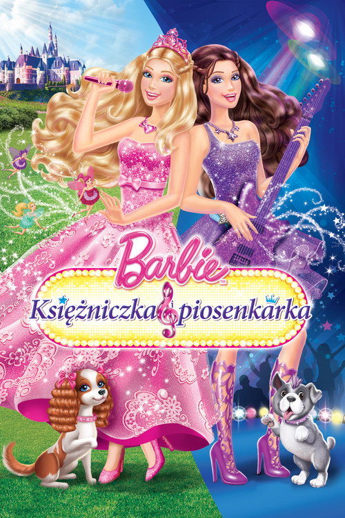 Barbie: Księżniczka i piosenkarka (2012) – plakat filmu