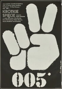 Krótkie Spięcie (1986) – plakat filmu
