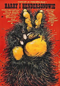Harry i Hendersonowie (1987) – plakat filmu