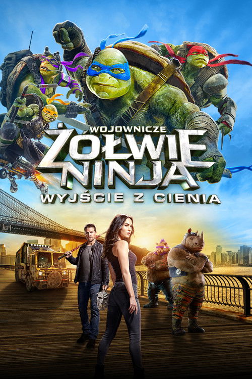 Wojownicze Żółwie Ninja: Wyjście z cienia (2016) – plakat filmu