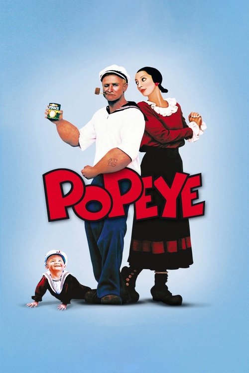 Popeye (1980) – plakat filmu
