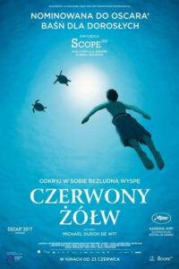Czerwony żółw (2016) – plakat filmu