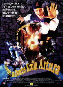 Chłopak na dworze króla Artura (1995) – plakat filmu