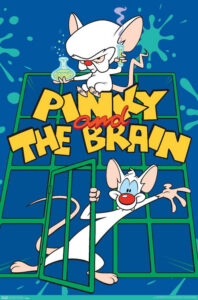 Pinky i Mózg (1995) – plakat filmu