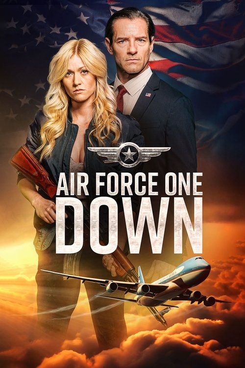 Air Force One Down (2024) – plakat filmu