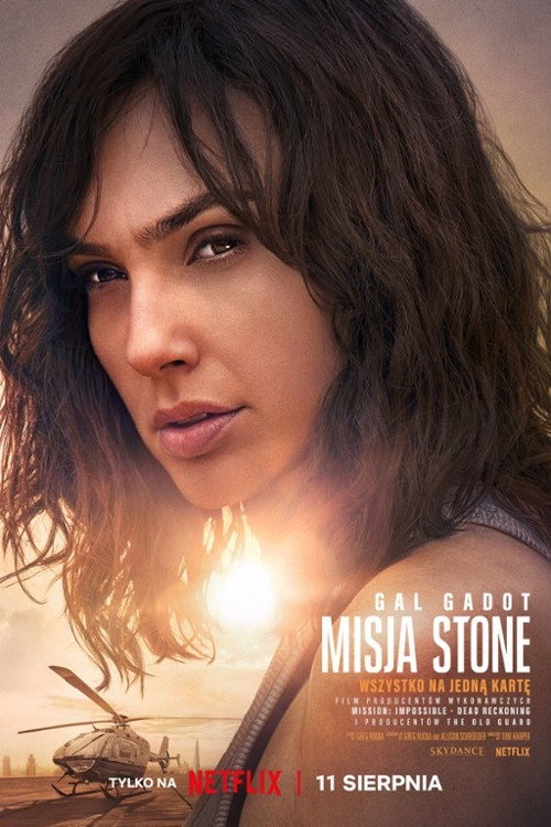 Misja Stone (2023) – plakat filmu