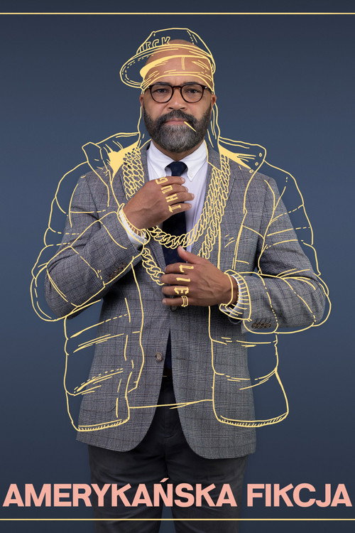 Amerykańska fikcja (2023) – plakat filmu