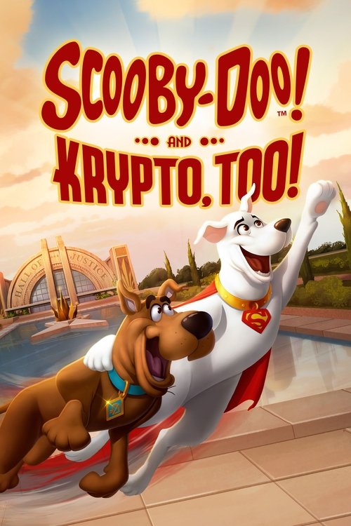 Scooby-Doo i Superpies! (2023) – plakat filmu
