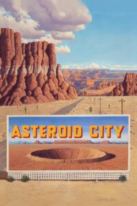 Asteroid City (2023) – plakat filmu