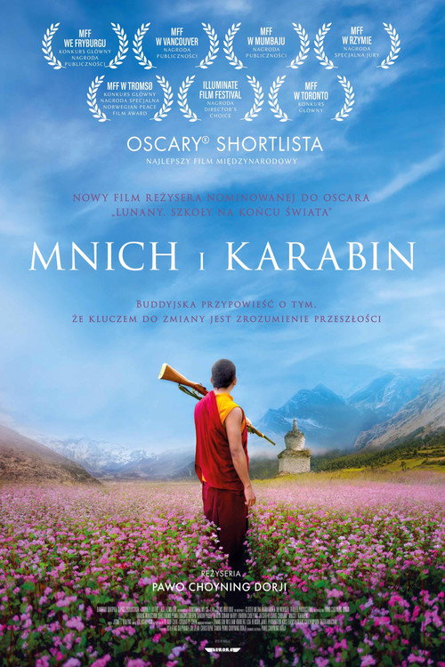 Mnich i karabin (2023) – plakat filmu