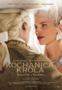 Kochanica króla Jeanne du Barry (2023) – plakat filmu