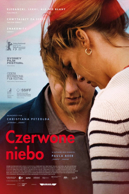 Czerwone niebo (2023) – plakat filmu