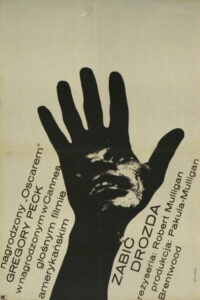 Zabić Drozda (1962) - plakat
