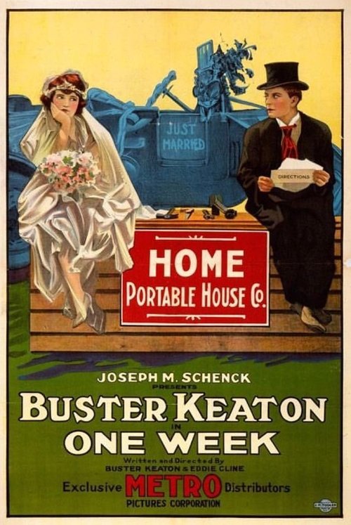 Jeden tydzień (1920) - plakat