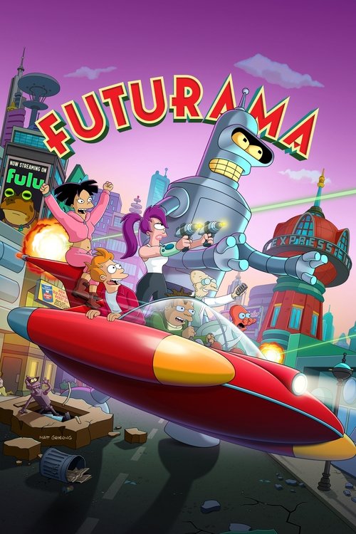 Futurama (1999) – plakat filmu