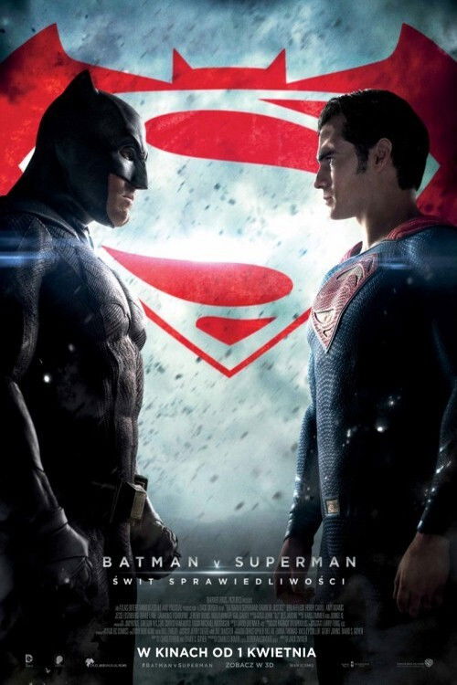 Batman v Superman: Świt sprawiedliwości (2016) – plakat filmu