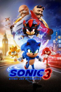 Sonic 3. Szybki jak błyskawica (2024) - plakat