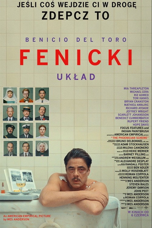 Fenicki układ (2025) – plakat filmu