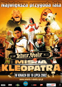 Asteriks i Obeliks: Misja Kleopatra (2002) – plakat filmu