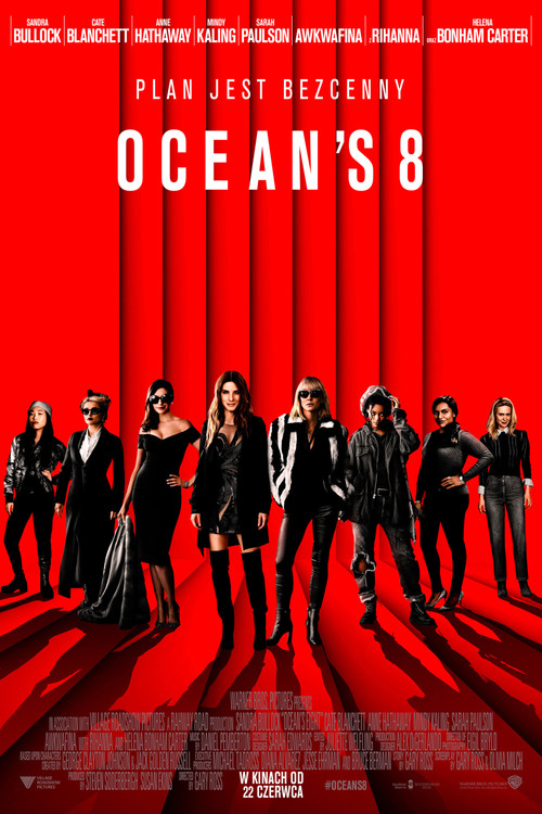 Ocean's 8 (2018) – plakat filmu