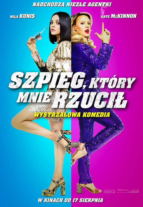 Szpieg, który Mnie Rzucił (2018) – plakat filmu