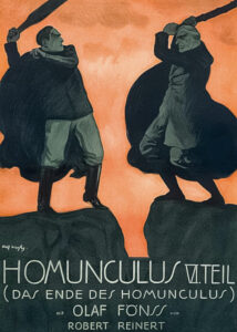 Homunculus, 6. Teil: Das Ende des Homunculus (1918) – plakat filmu